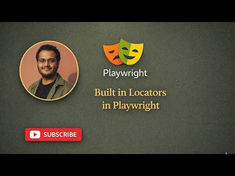 Built in Locators in Playwright