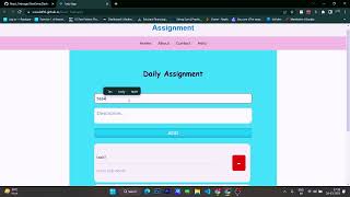 React Todo App....with source code..#javascript #react #html #developers
