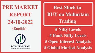 Pre Market Report - 24-10-2022 - Stock to buy on Diwali Trading - stock to buy Today - Happy Diwali