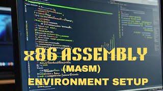 Setup x86 Assembly Environment with MASM in Visual Studio | Irvine Library | CodeWithAlpha