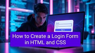 How to Create a Login Form in HTML and CSS: Modern Sign-In Form Design for 2025