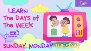 Days of the Week Song for Kids 🗓️ | Fun Learning with Music & Animation