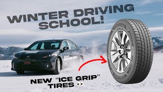 NEW "ICE GRIP" TIRE TESTING! | New Bridgestone Blizzak Ice Peaks...