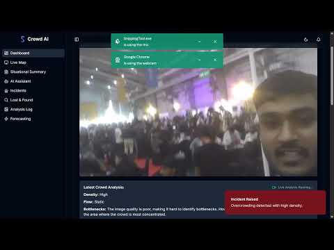 Crowd Control AI Demo - Agentic AI Day - Google Cloud