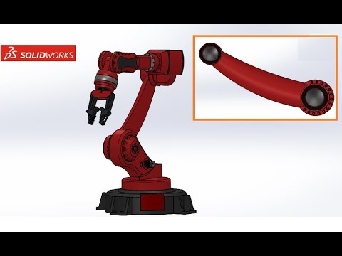 SolidWorks Tutorial | #3 Robot Arm 4DOF - Cánh tay Robot 4 bậc tự do: Link 2