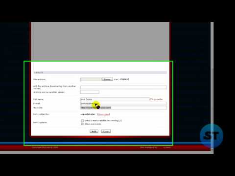 Ucoz Tuturial #1-How To Provide Downloads On Your Site