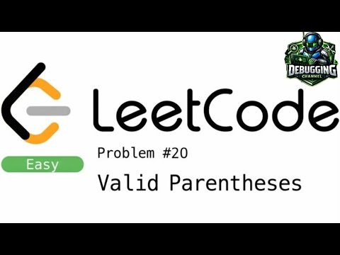 Check Valid Parentheses Using Stack | LeetCode - 20