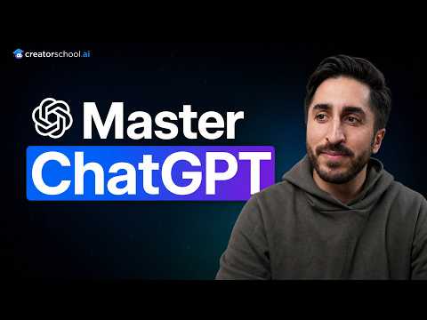 Complete ChatGPT Tutorial for Creators - How to Use ChatGPT Step by Step (from Beginner to Pro)