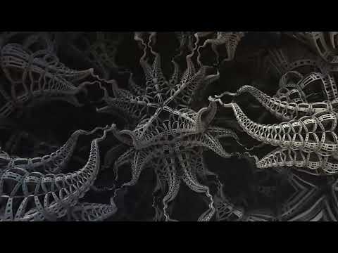 Fractal Kaleidoscope Mandala Visual Music AMBIENT TRANCE tranquility 6min