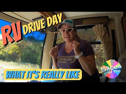 RV drive day. What really happens and what should you expect