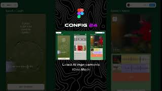 Latest improvements in Figma \ Config 24 #ai #figma #ui #figmatutorial #uiux