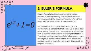 Five Cool Math Theorems