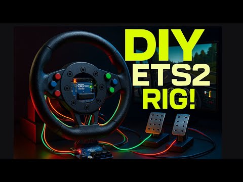 DIY Arduino Gaming Console: Building a Steering Wheel, Accelerator and Brake setup