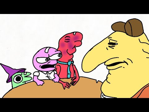 Charlie loses it (Smiling Friends animation)