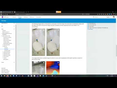 508 ARCore   Depth Mode Setup