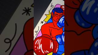 The art of the eight limbs in action #illustration #muaythai #processart #art #drawing #digitalart
