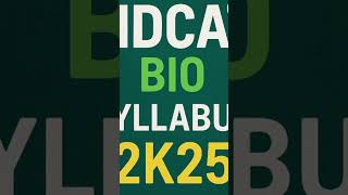 🚨PMDC:Mdcat biology syllabus 2025#mdcat2025#biology#trending#youtubeshorts@irtisamsbiology