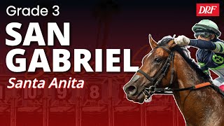 G3 San Gabriel Stakes Preview | Sunday @ Santa Anita | December 28, 2025