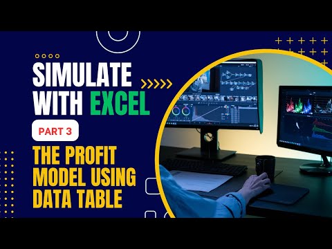 3. Profit Model using Data Table | Simulation using Excel #simulation #msexcel #analytics #business