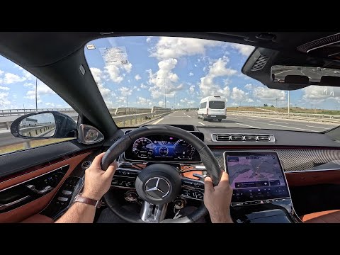 2024 Mercedes-AMG S 63 E PERFORMANCE POV Test Drive