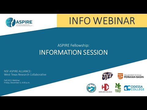 ASPIRE Informational Webinar (December 2021)