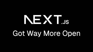Next.js 15.3: A Huge Change for Vercel