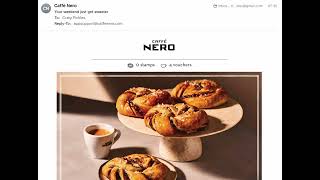 Caffe Nero - Marketing Email Gone Wrong!