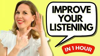Improve Your English Listening Skills In 1 HOUR