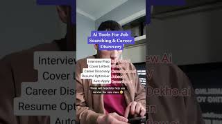 Automate your job hunt with these Ai Tools. #aijobs #careerai #aicareers