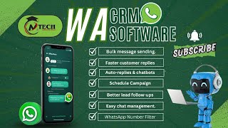 WA CRM Software With Benefits | How to use WA CRM Software  for Business