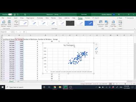 Introduction to Regression in Excel