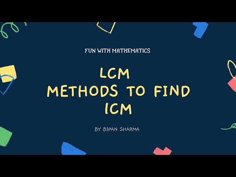 LCM Methods to find LCM #activity #basics #mathstricks #fun with mathematics #basicproblems