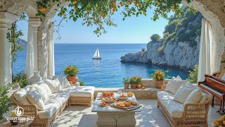 Positive Morning Jazz 🎹 Smooth Jazz In Cozy Winter By The Sea For Start A Peaceful Day