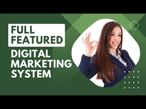 Full Featured Digital Marketing System