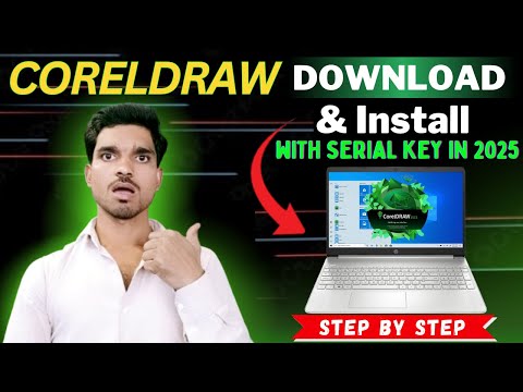 How to Download and install CorelDraw in windows 10 | CorelDraw Download and install kaise kare 2025