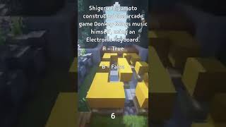 Shigeru Miyamoto constructed the arcade game Donkey Kongs music himself, using an...