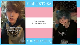 FTM TikTok compilation - pronouns top right corner, cred to the TikTok creators :3