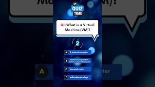 Quiz Session virtual Machine#cloudcomputing #virtualmachines #clouddevopsHub
