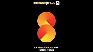 How To Create This SMOOTH 8 Gradient Design  In Illustrator #Shorts  #ytshorts #youtubeshorts