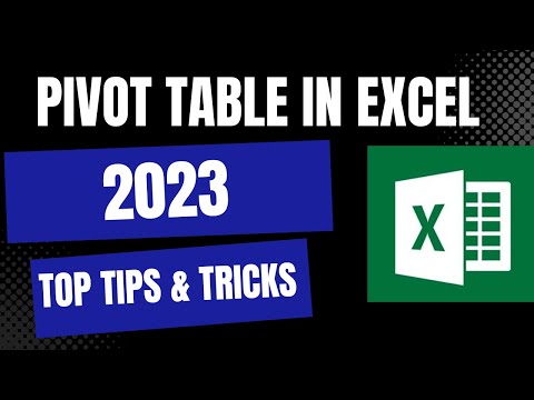 How to Create Pivot Table in Microsoft Excel | Pivot Table in Microsoft excel 2007,2010,2016