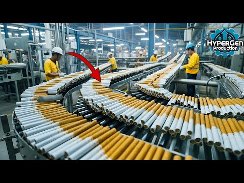 How Cigarettes Are Made in a Factory? (Full Process) | Inside the Billion-Dollar Industry