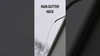 DIY RV Rain Gutter Spout Hack #rvlife #rvtipsandtricks #rvtips