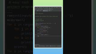 Pettern program in python || coding status || Python coding ||  #python #shortsvideo #coding #shorts