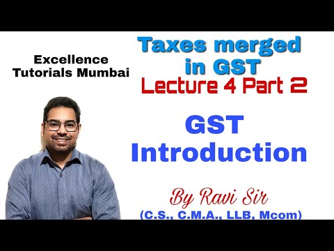 GST 2020 Concept -4 _Part 2- Ravi sir-8850207591-EXCELLENCE TUTORIAL