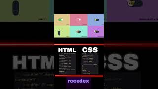 Switch design 😳 #html #css