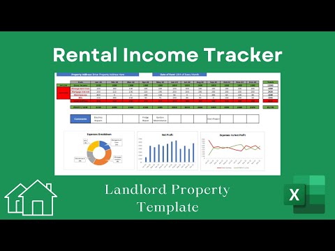 Rental Income Tracker | Excel Tutorial