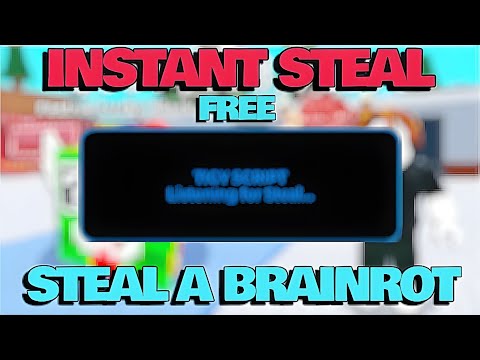 Steal A Brainrot Script - INSTANT STEAL, DUPE BRAINROTS, ANTI HIT, DESYNC, BRAINROT SPAWNER & MORE