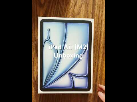 iPad Air (M2) Unboxing #shorts #ipad #ipadair #tablet #apple