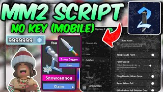 MM2 Script No Key! 🎅 | ❄️ AUTOFARM , ESP , AIMBOT ❄️ | Pastebin 2025  Winter Update !