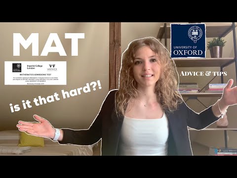 MAT Tips & Advice | Mathematics Admissions Test (OXFORD, IMPERIAL COLLEGE, WARWICK UNIVERSITY)
